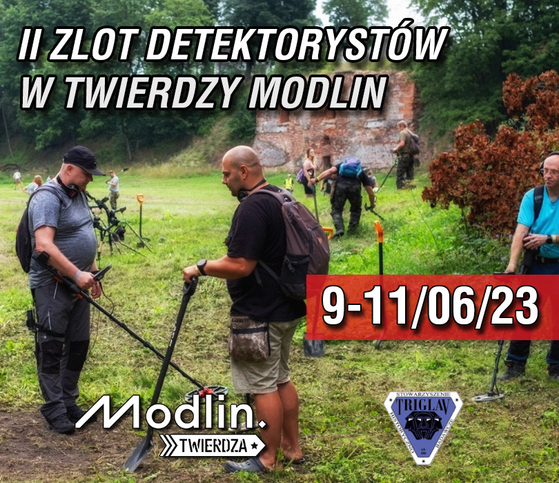 II ZLOT DETEKTORYSTÓW TWIERDZY MODLIN