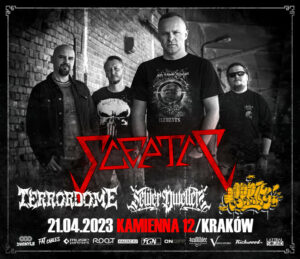 Sceptic, Terrordome, Sewer Dwellers, Terrify | Kraków