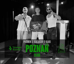 Pusher x Oska030 x Kaki | Poznań, Koncert Premierowy ekipy Baba Hassan