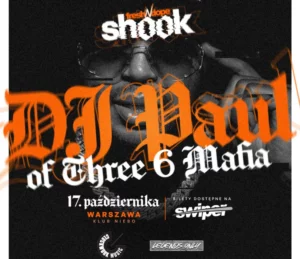 DJ Paul of Three 6 Mafia / Warszawa / FND Shook #1