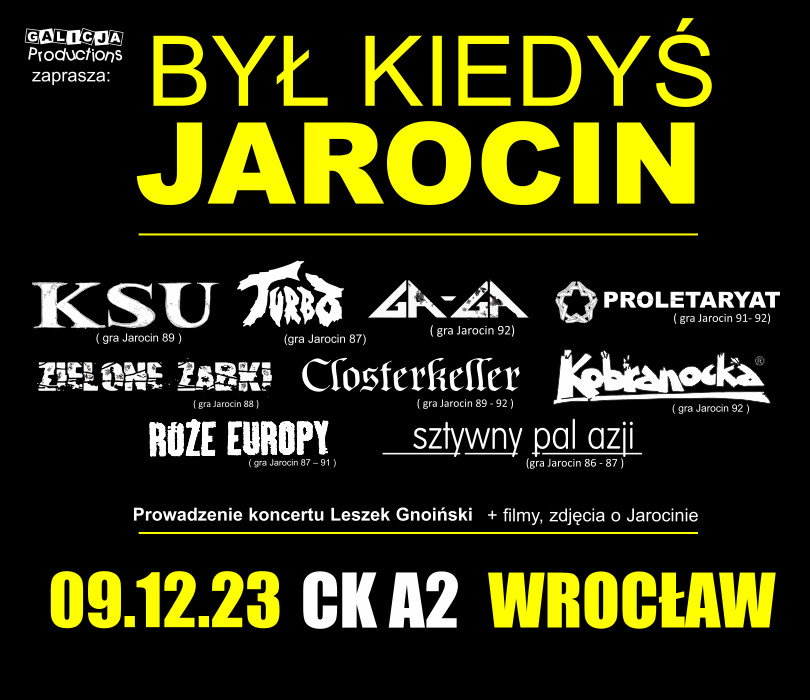 Był Kiedyś Jarocin | Wrocław