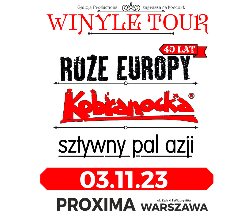 Winyle Tour | Warszawa